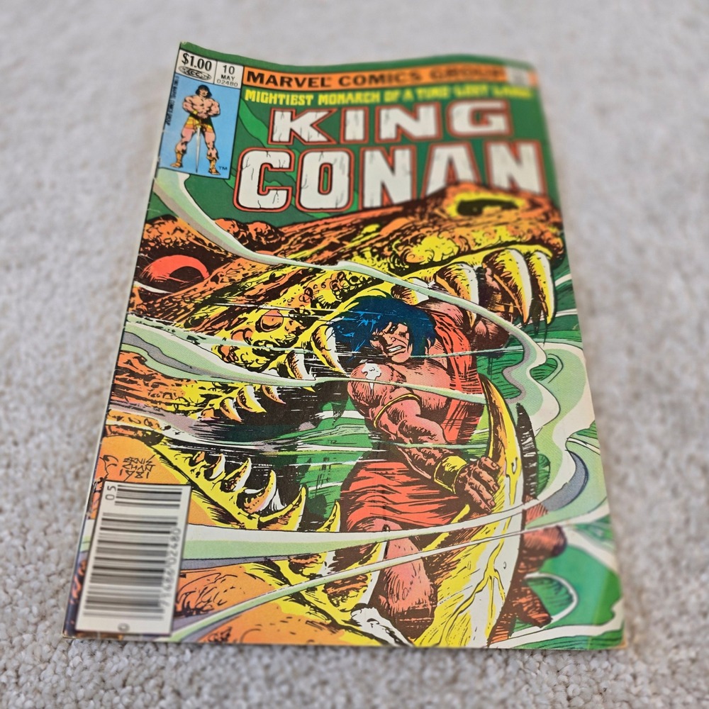Marvel King Conan Comic Issue 10 May 1982‎ Bronze Age Fantasy Ernie Chan